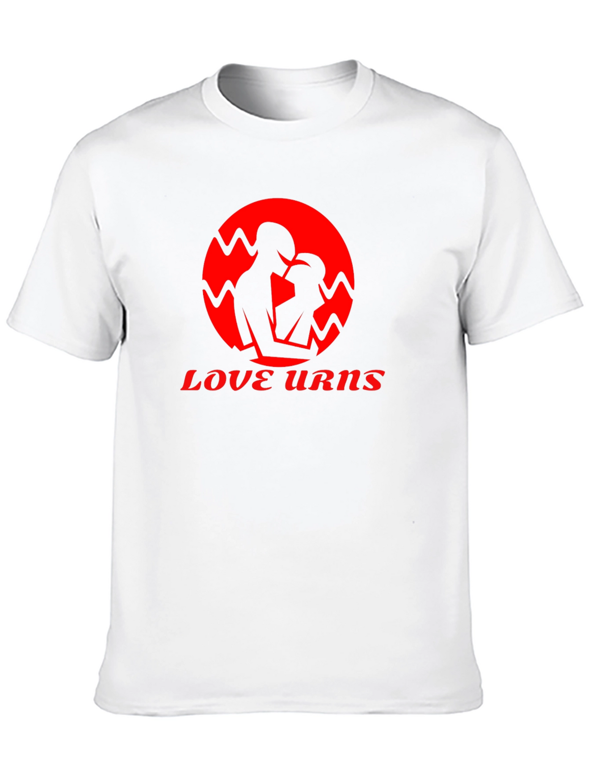Love Urns Black Graphic T-Shirt