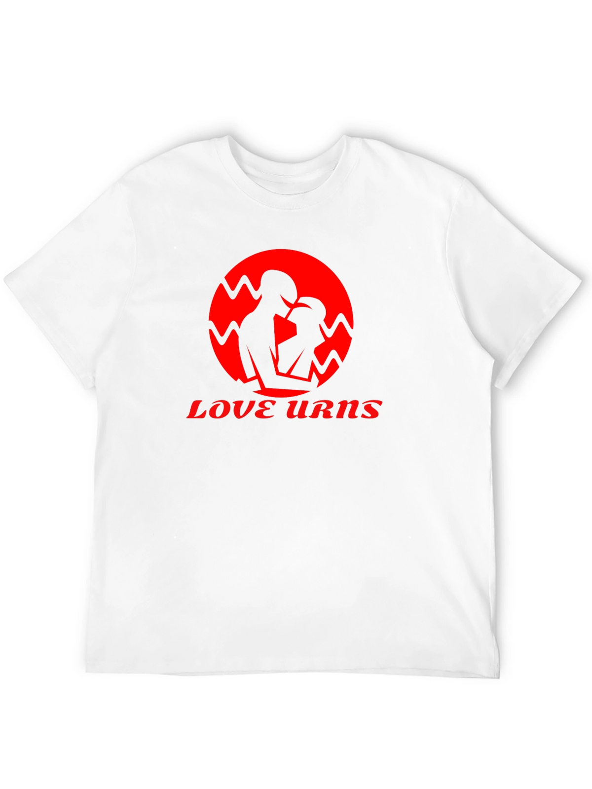 Love Urns Black Graphic T-Shirt