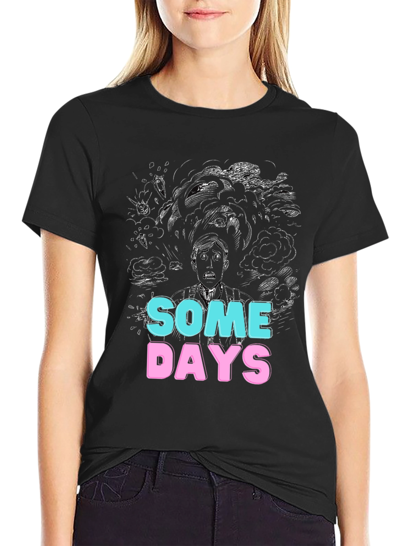 Some Days Graphic Tee - Unique Design