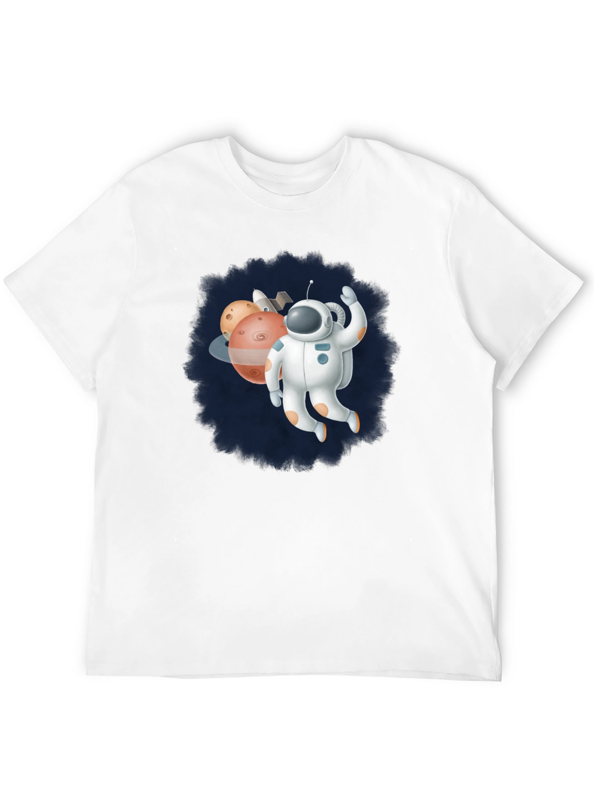 Astronaut in Space Graphic T-Shirt