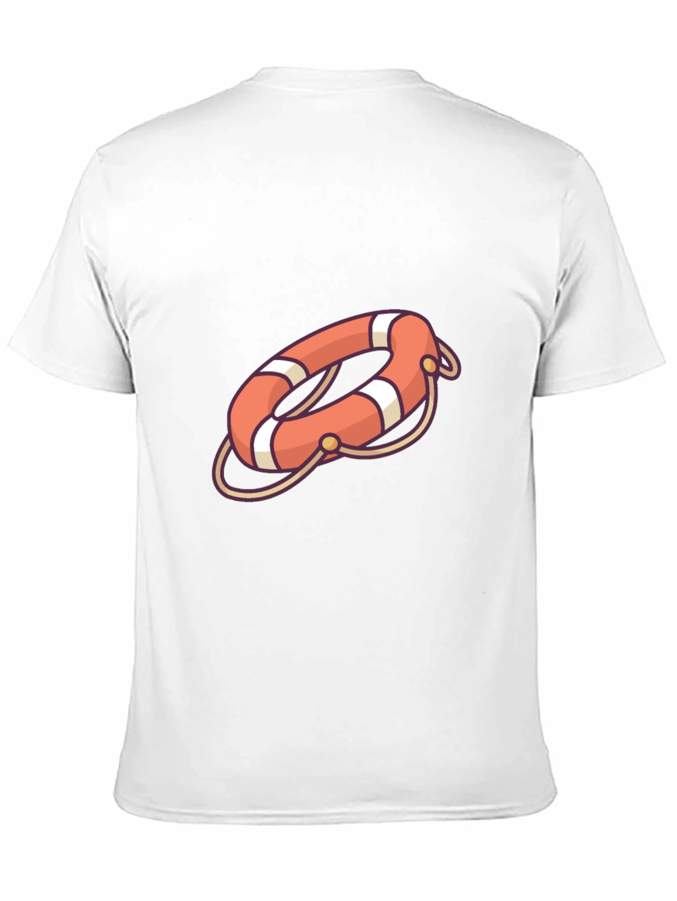 Life Preserver Graphic Tee - Stylish Comfort