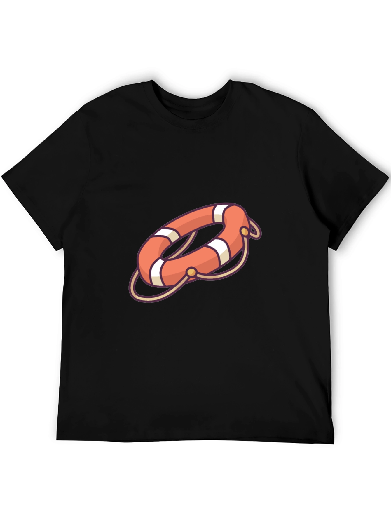 Life Preserver Graphic Tee - Stylish Comfort