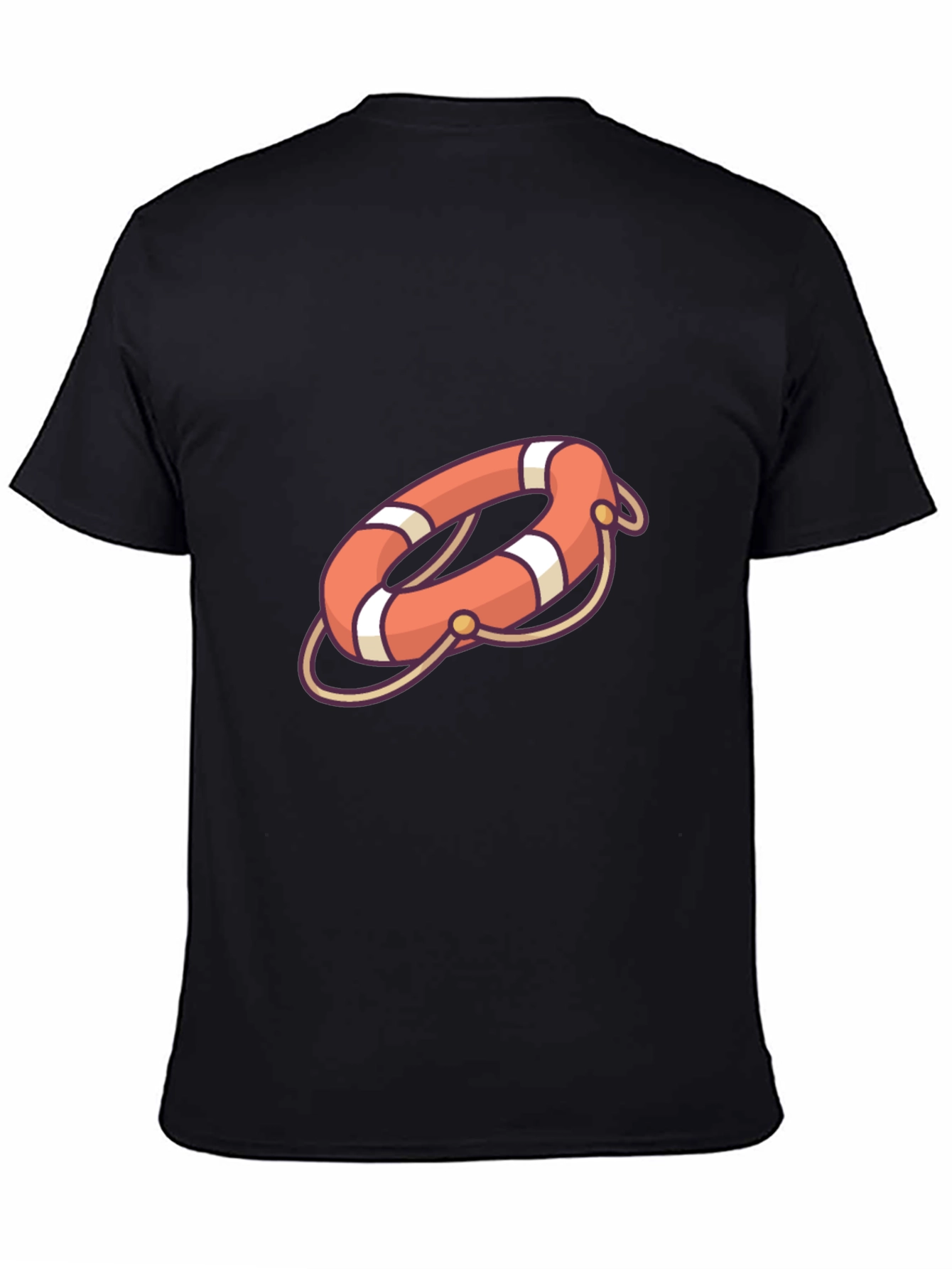 Life Preserver Graphic Tee - Stylish Comfort