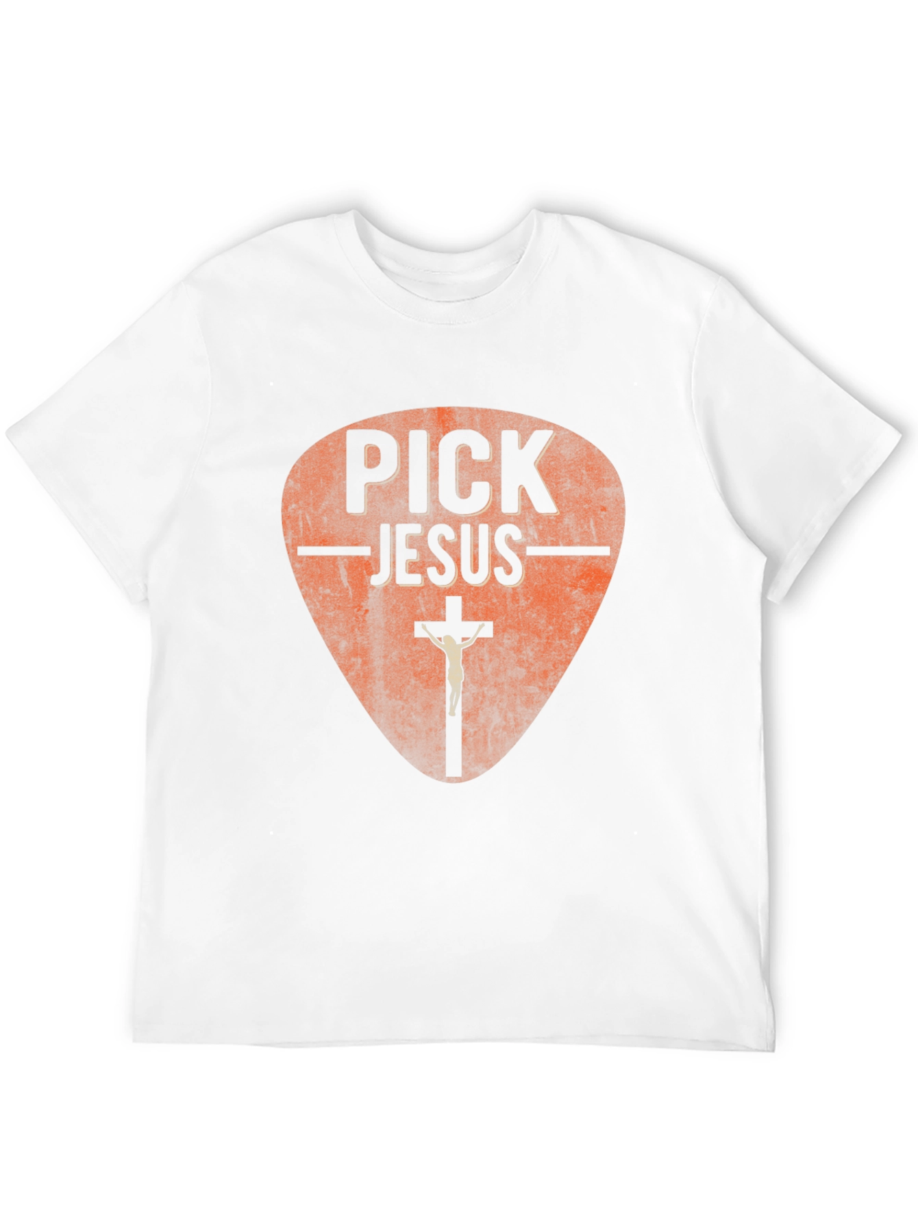 Pick Jesus Black Graphic Tee - Religious T-Shirt