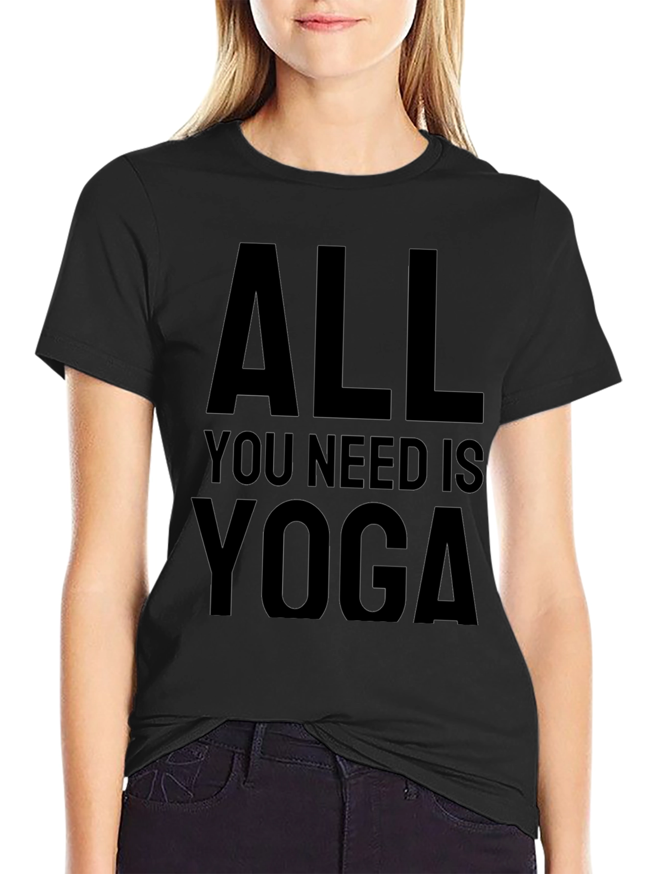Yoga Lovers Tee: All You Need is Yoga