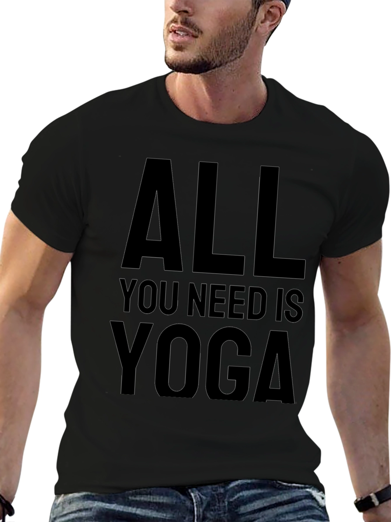Yoga Lovers Tee: All You Need is Yoga