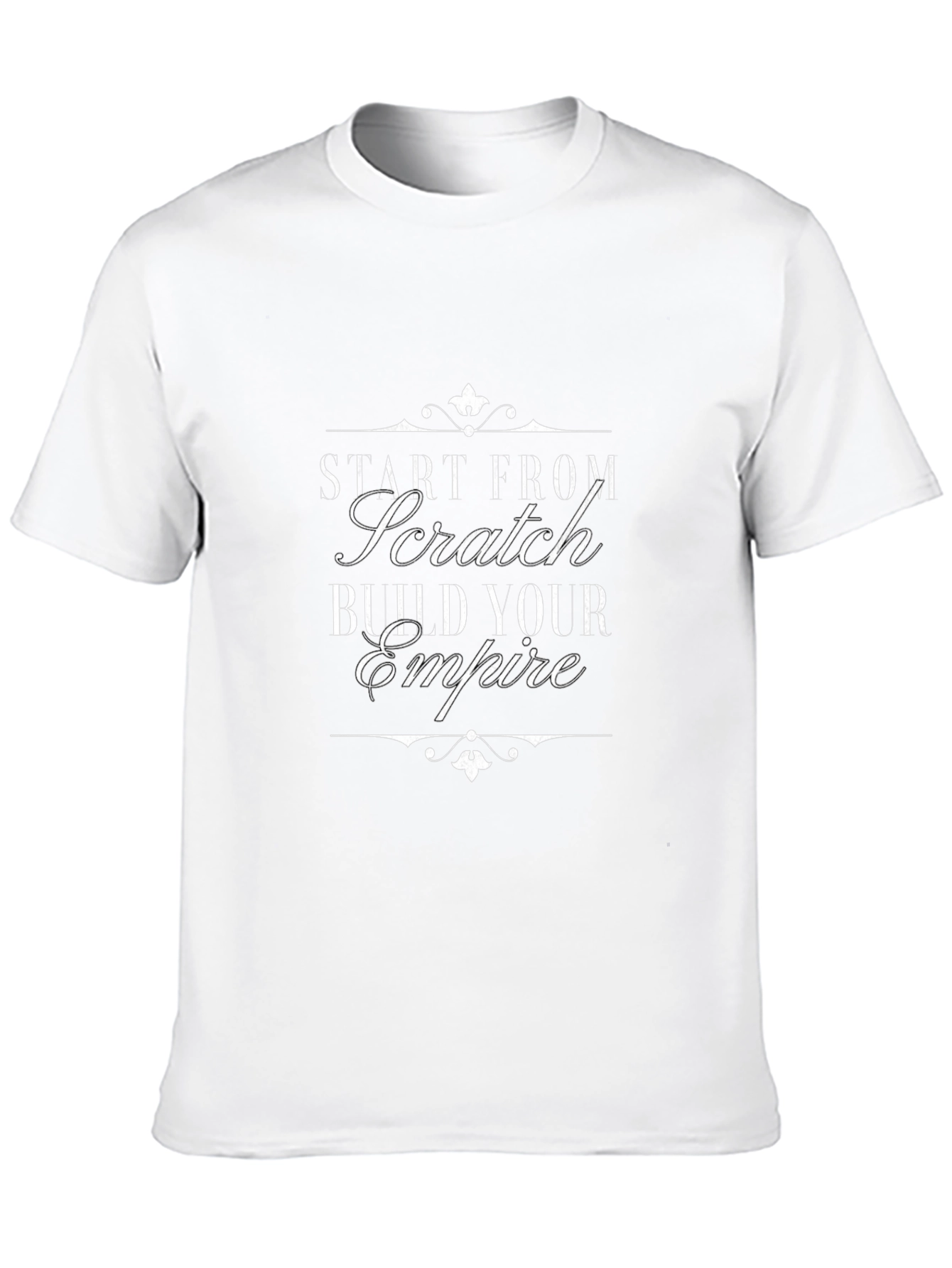 Start From Scratch Graphic T-Shirt