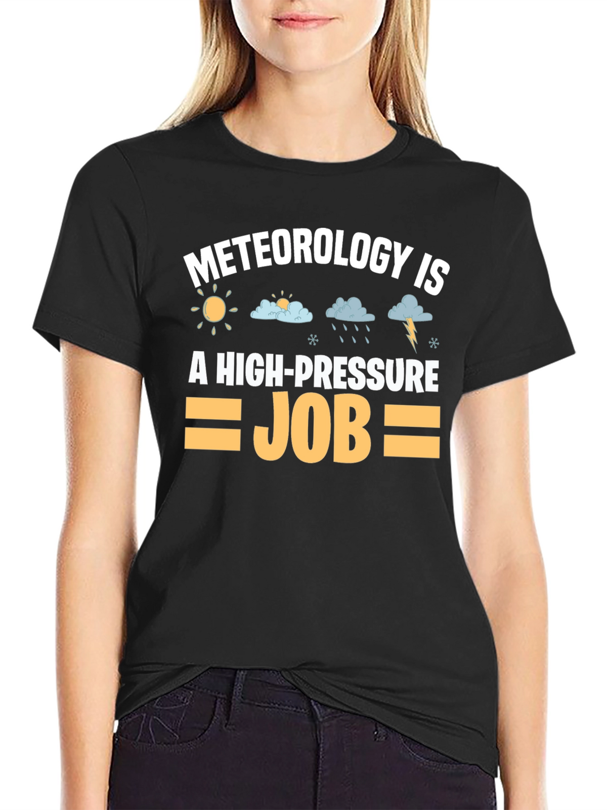 Meteorology High Pressure Job Graphic Tee