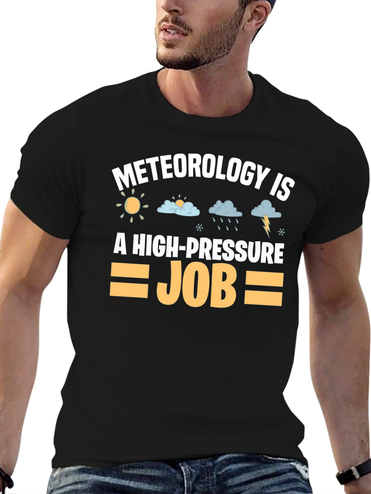Meteorology High Pressure Job Graphic Tee