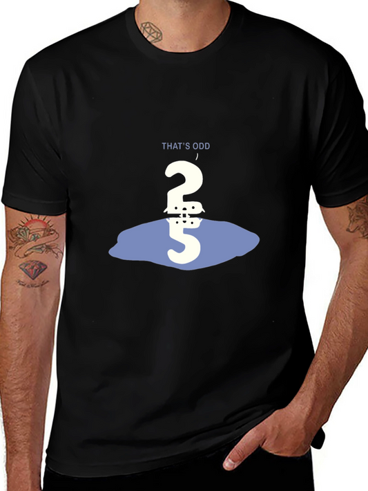 Thats Odd Number Humor Graphic Tee