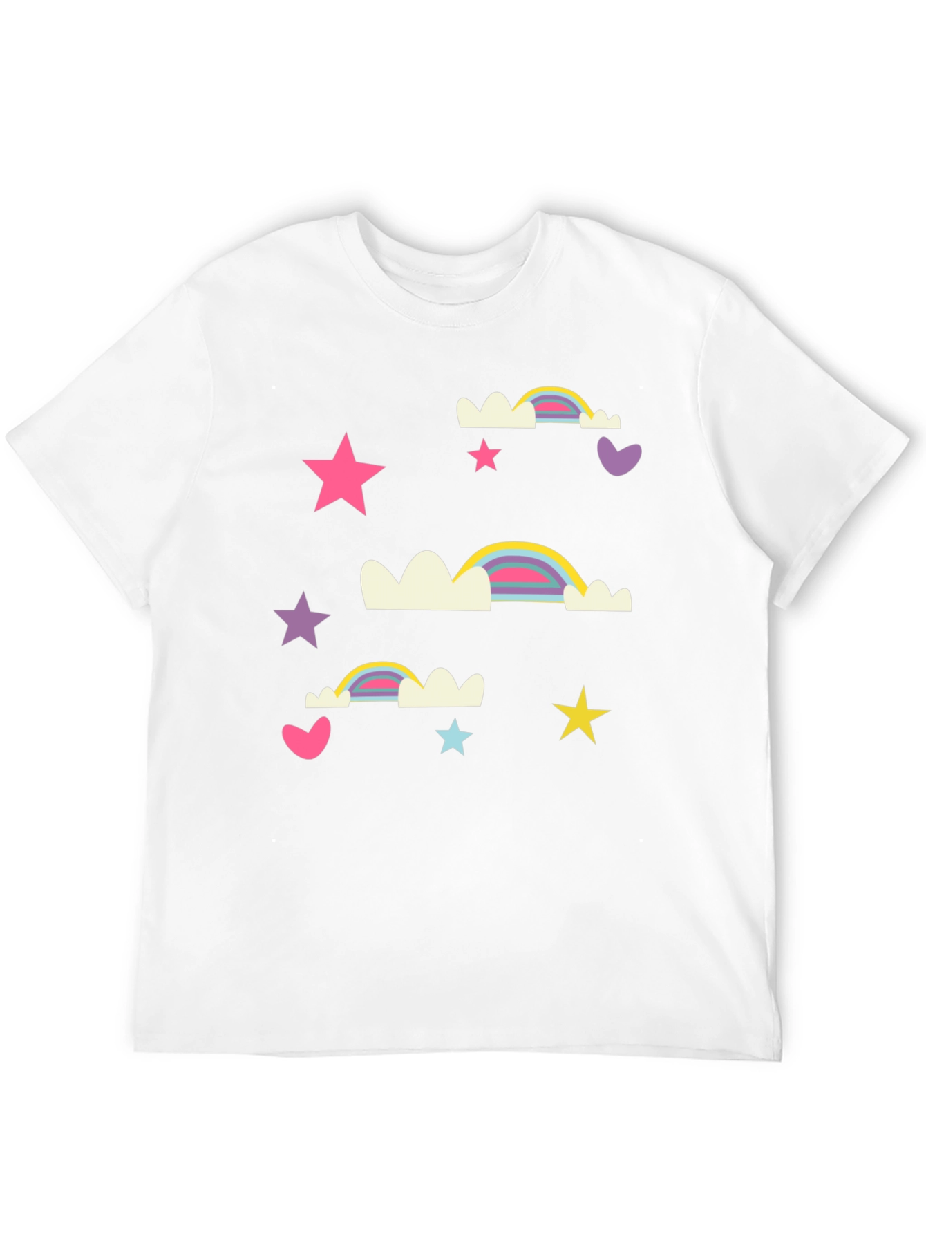 Rainbows Stars and Hearts T-Shirt