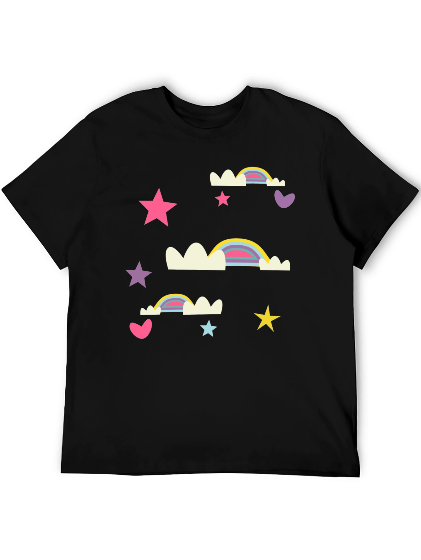 Rainbows Stars and Hearts T-Shirt