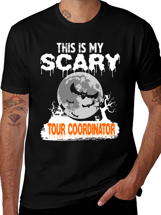Scary Tour Coordinator Halloween T-Shirt