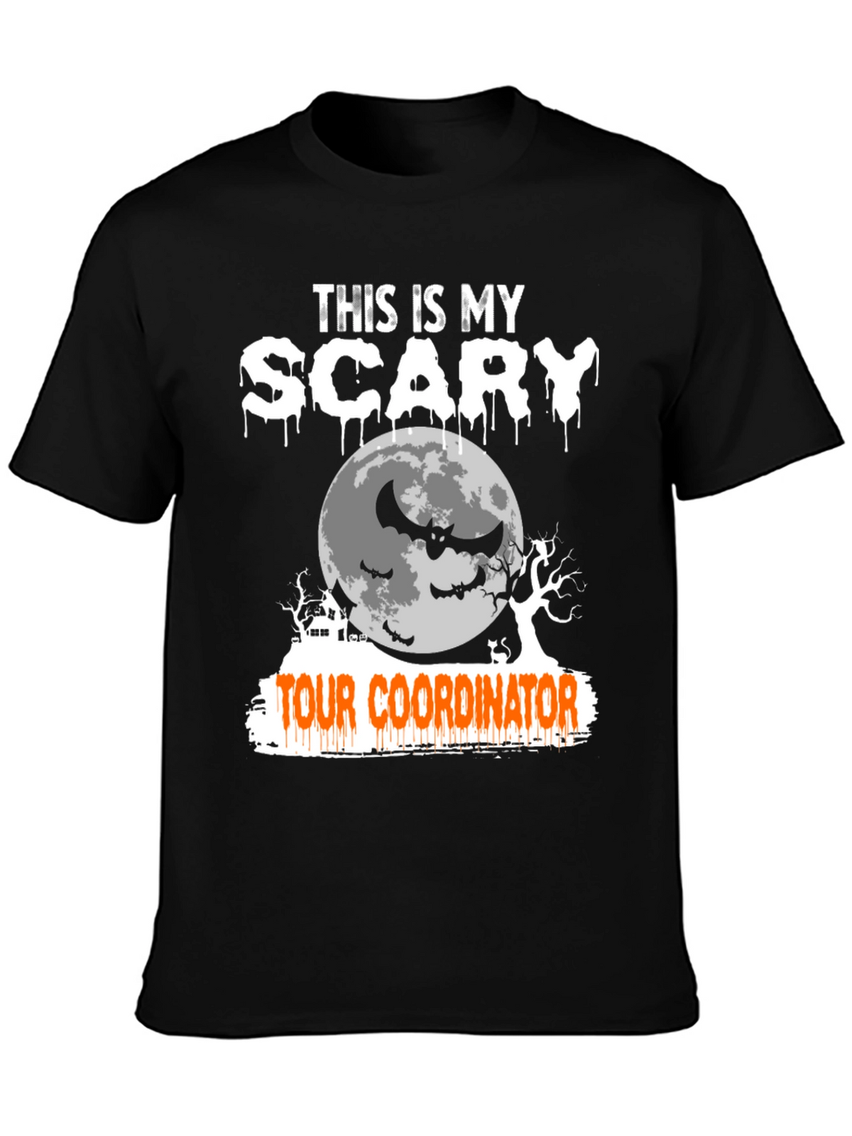 Scary Tour Coordinator Halloween T-Shirt