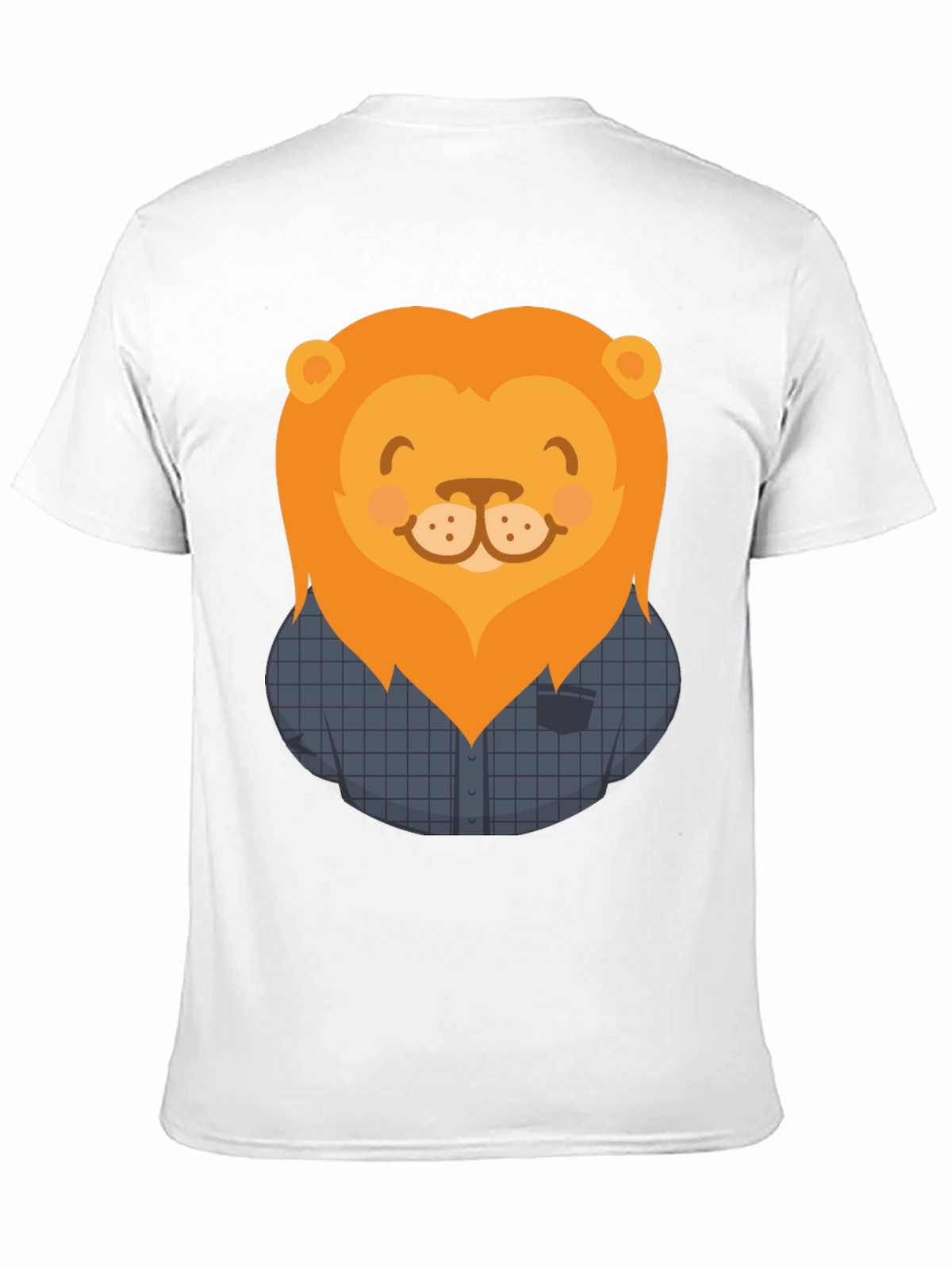 Lion Graphic T-Shirt - Mens Casual Tee