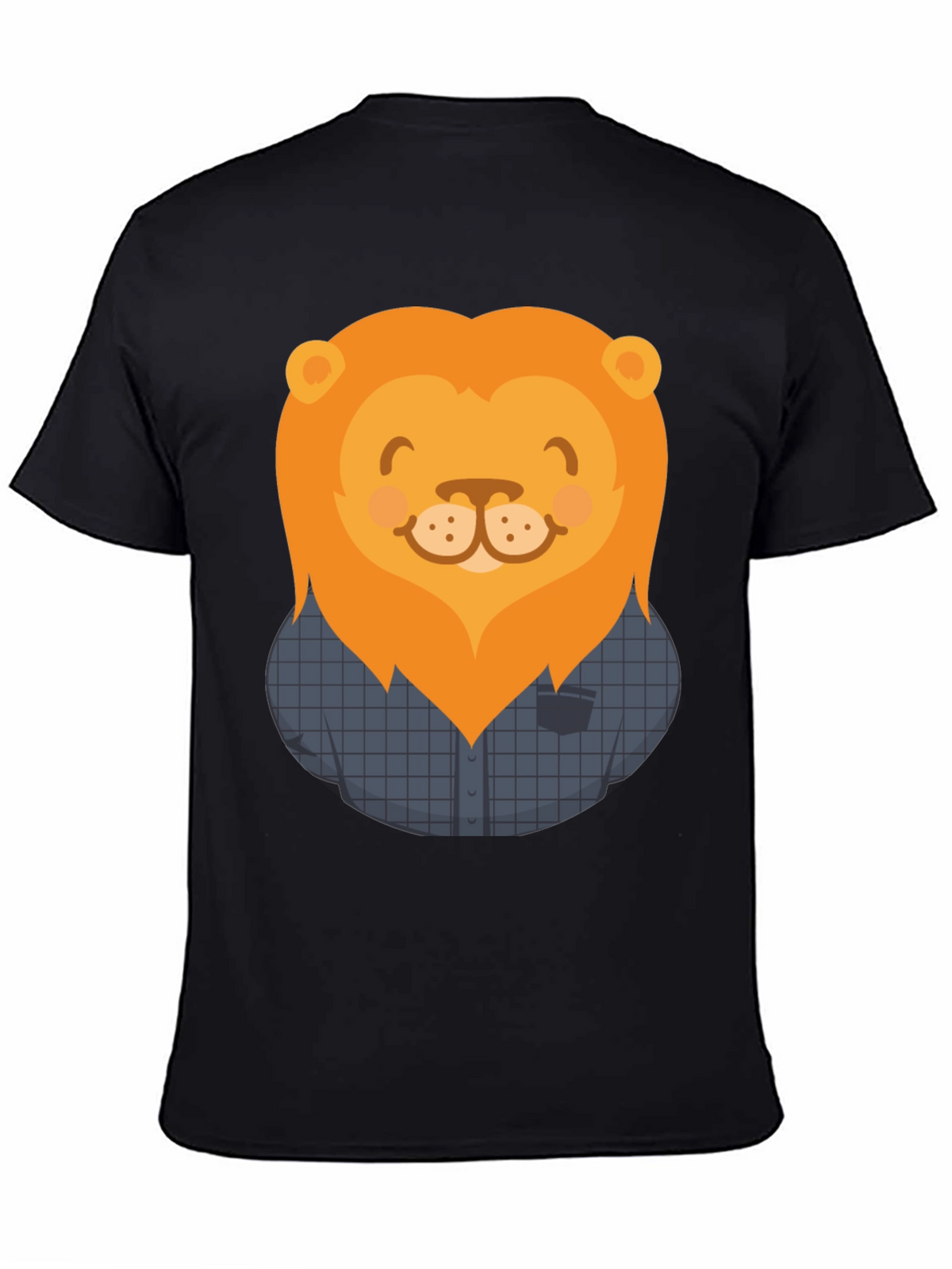Lion Graphic T-Shirt - Mens Casual Tee