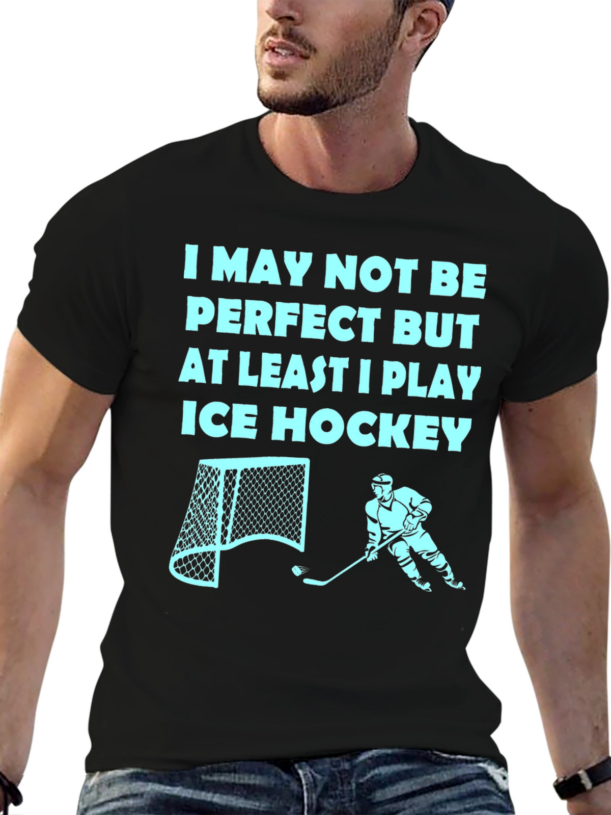 Funny Ice Hockey T-Shirt