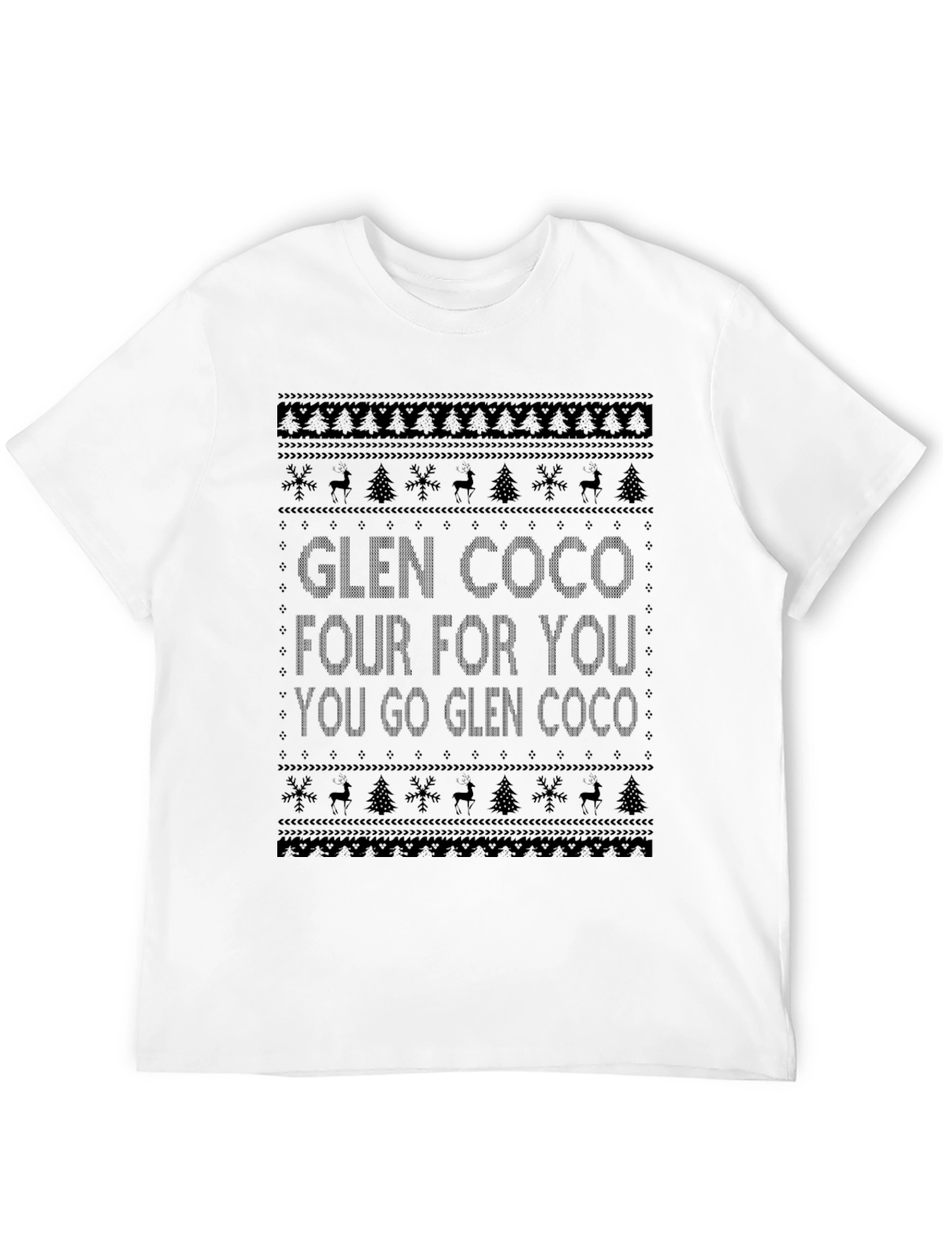 Glen Coco Ugly Christmas Sweater T-Shirt
