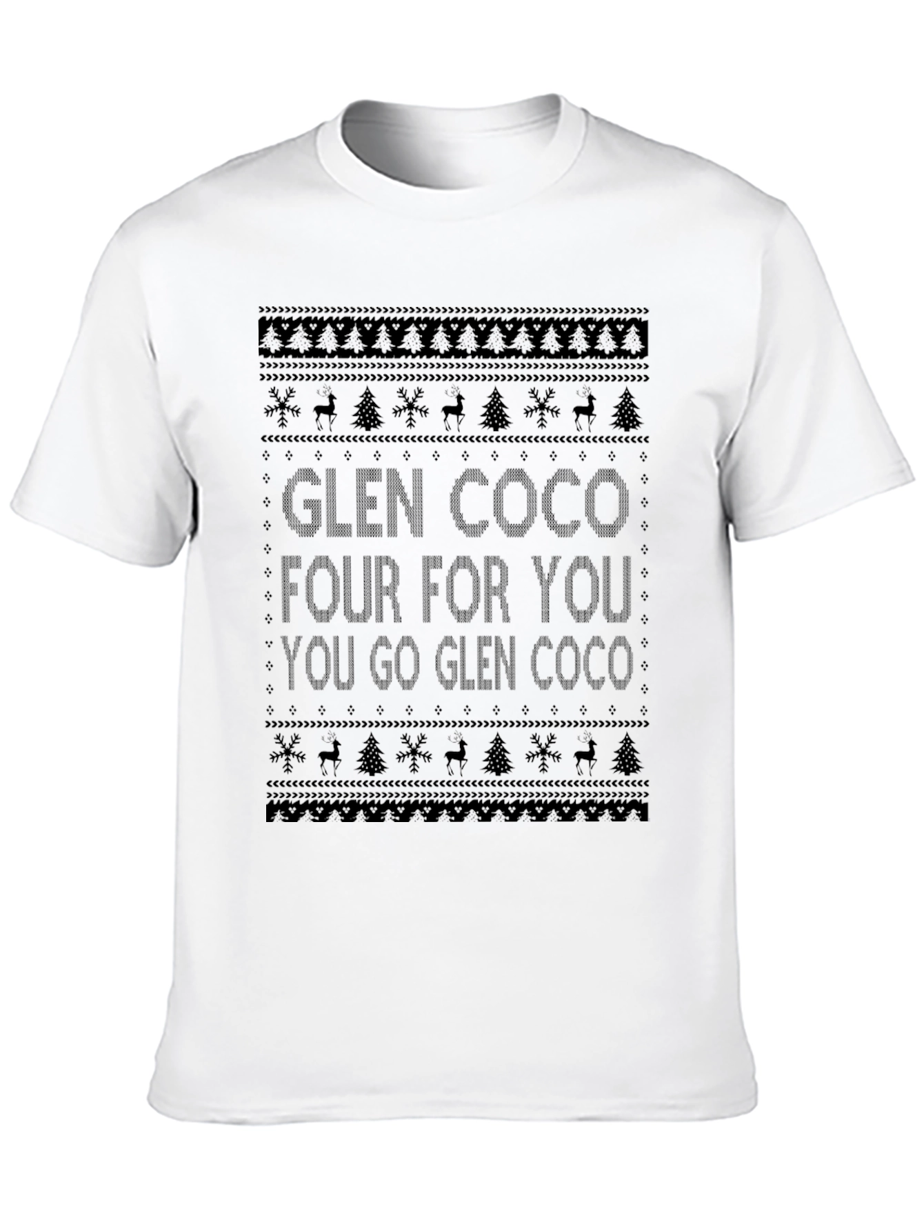 Glen Coco Ugly Christmas Sweater T-Shirt