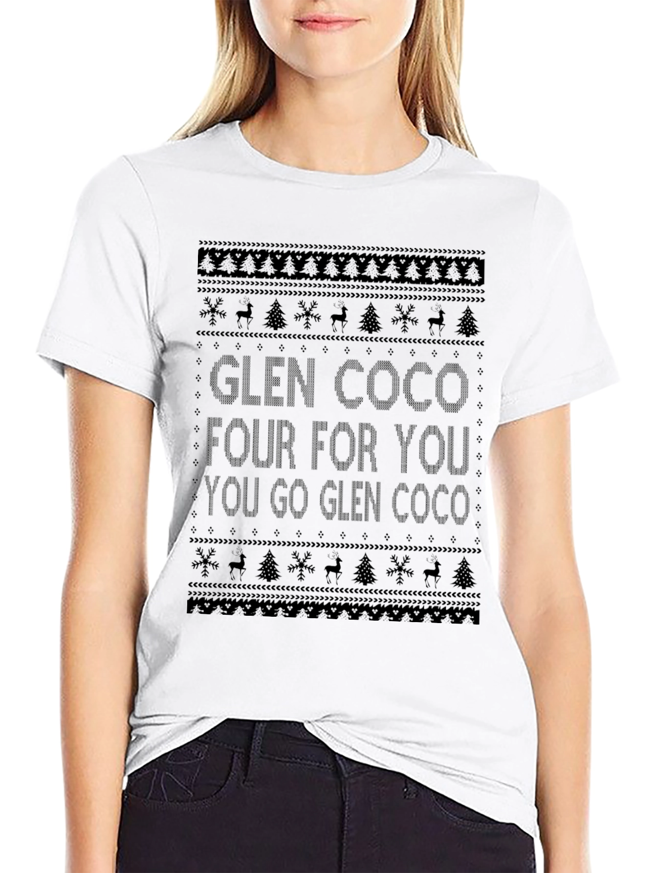 Glen Coco Ugly Christmas Sweater T-Shirt