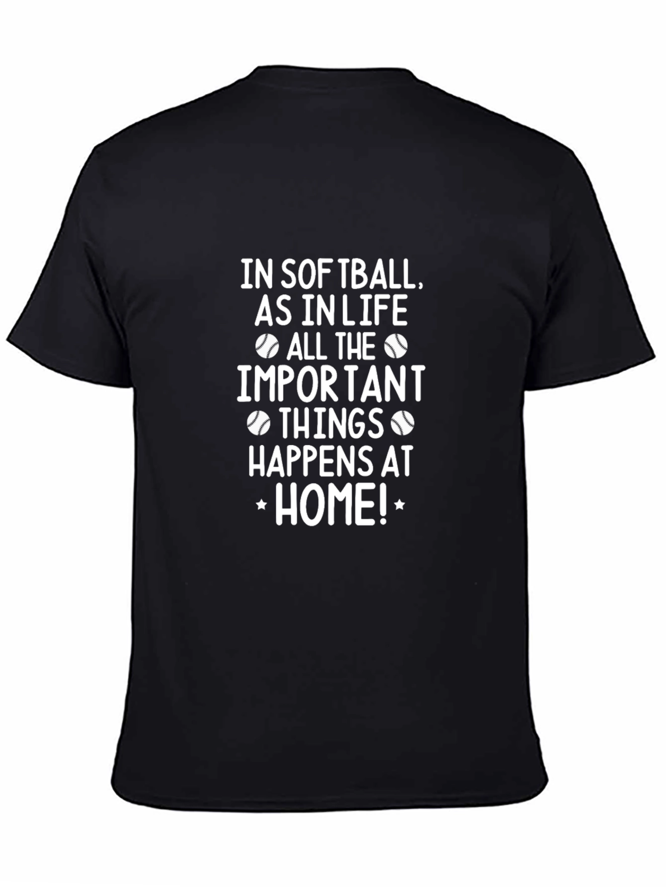 Softball Life Graphic Tee