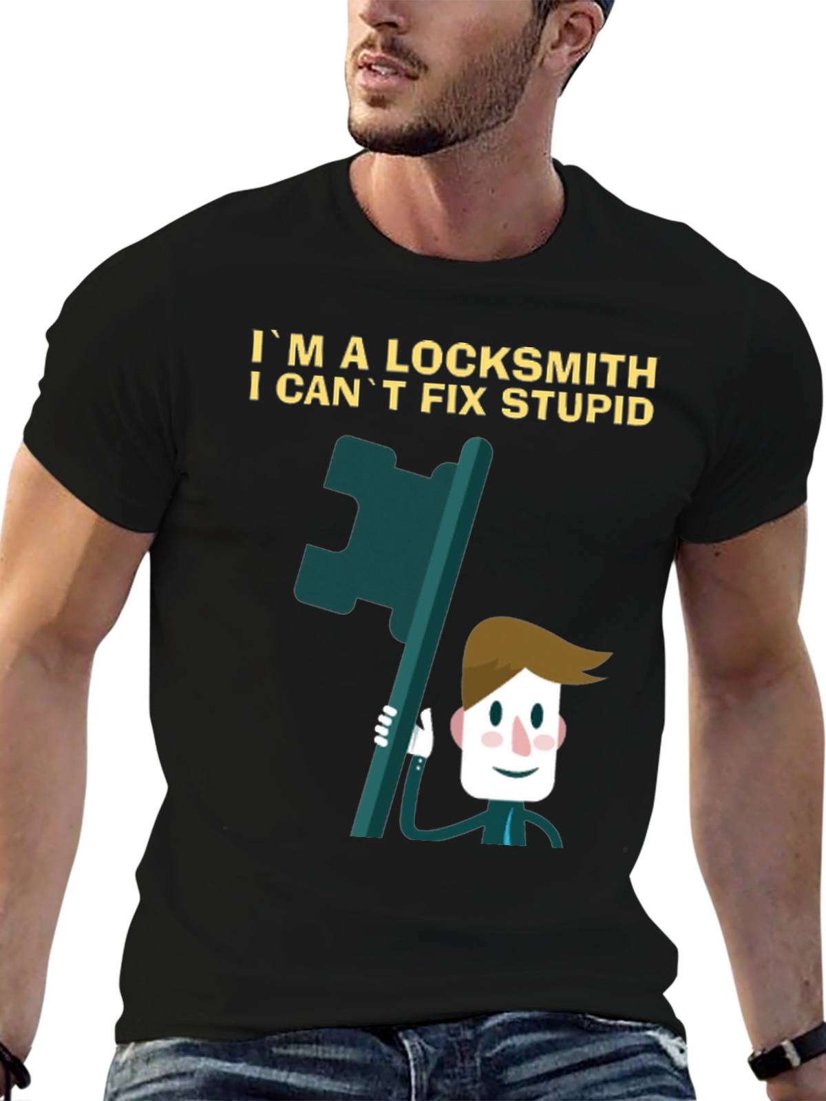 Im A Locksmith T-Shirt - Funny Graphic Tee