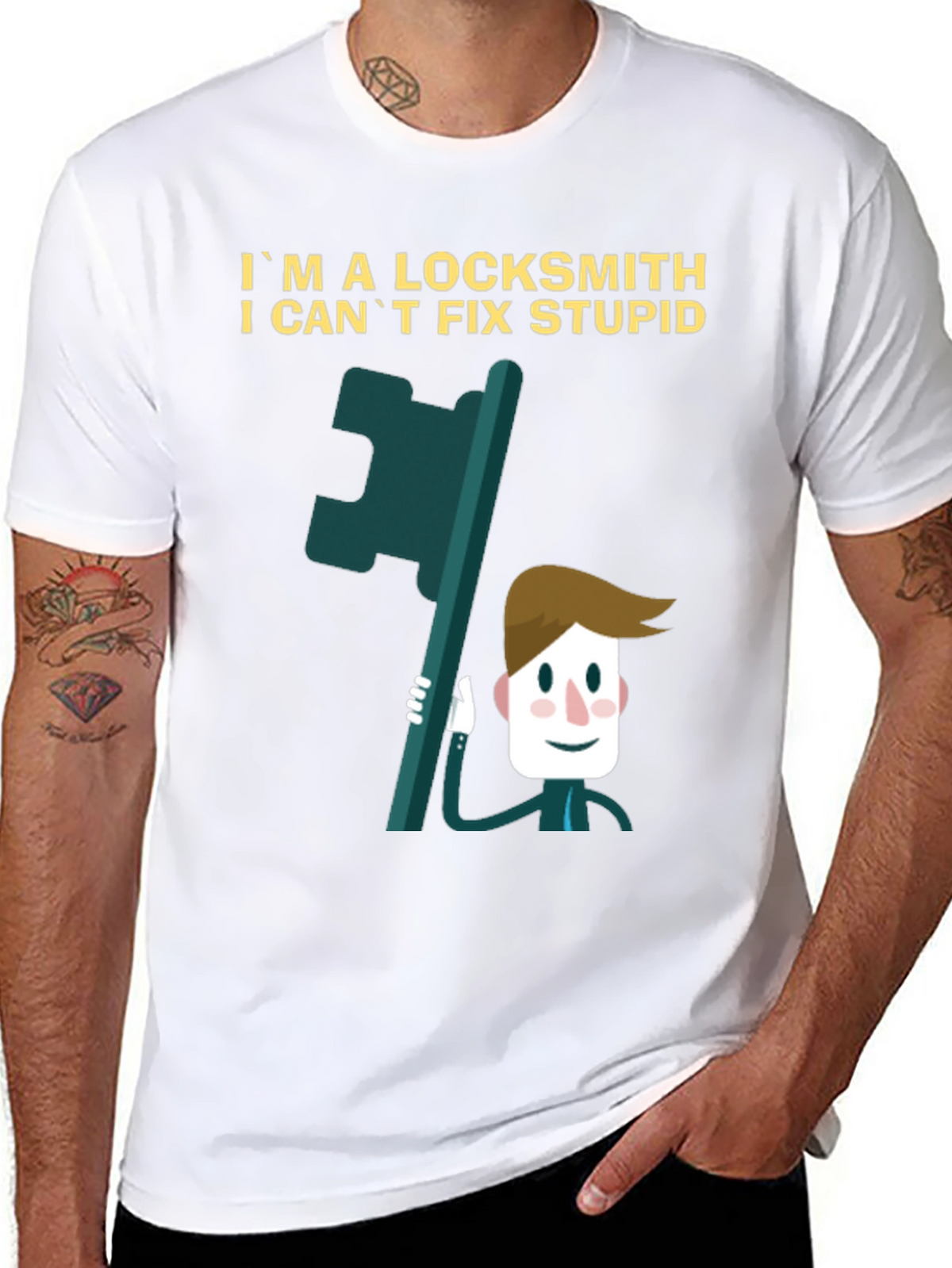 Im A Locksmith T-Shirt - Funny Graphic Tee
