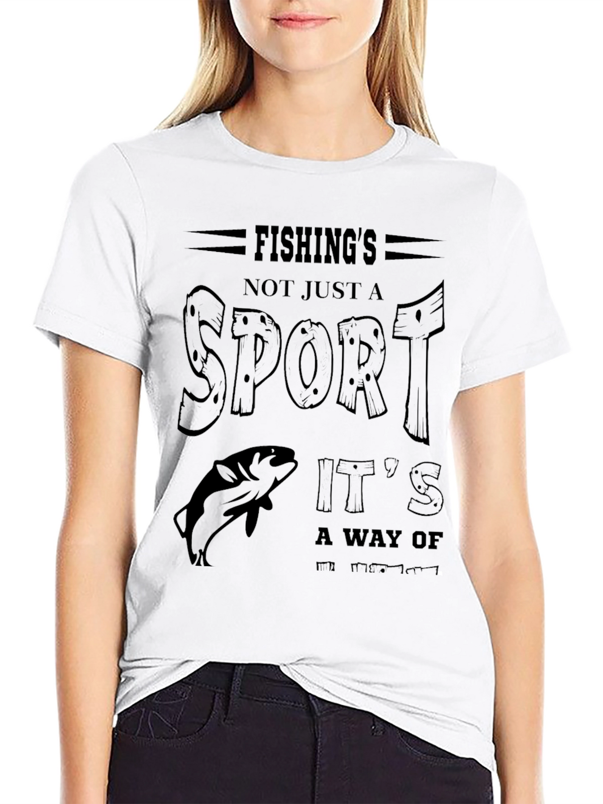 Fishings Not Just a Sport Graphic T-Shirt