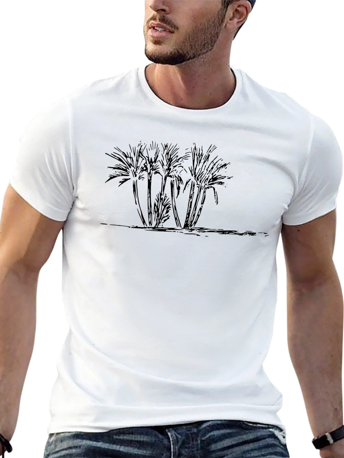 Black Desert Palms Graphic Tee