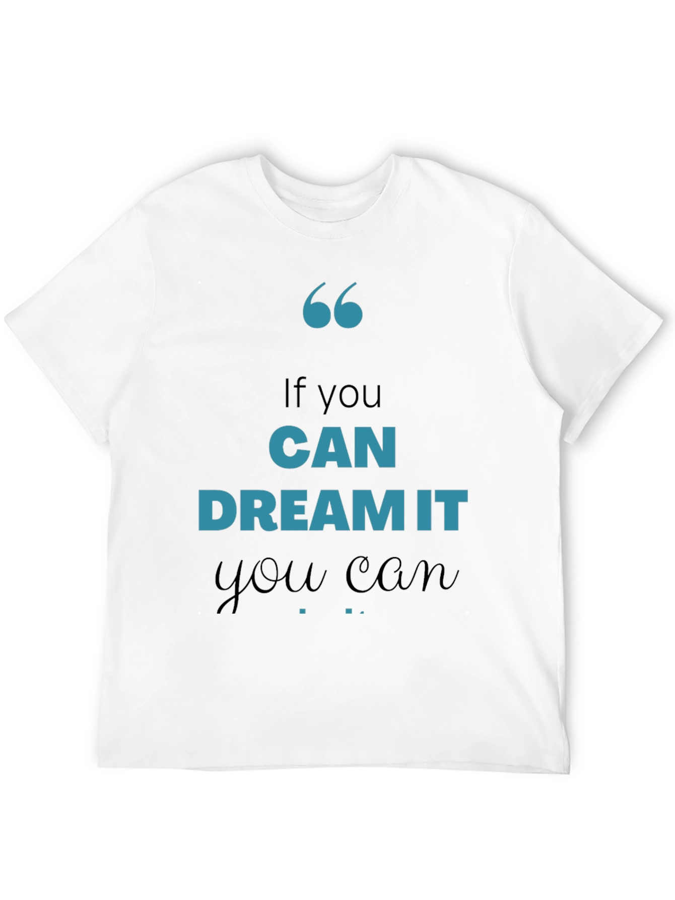 Dream It Black Graphic Tee