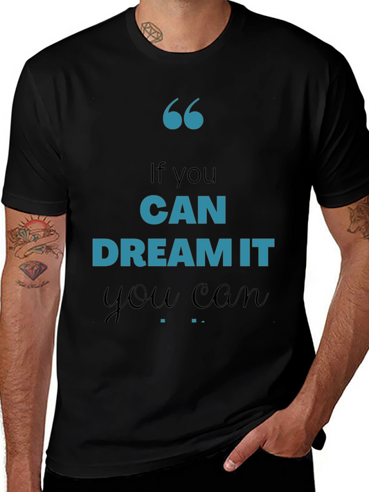 Dream It Black Graphic Tee