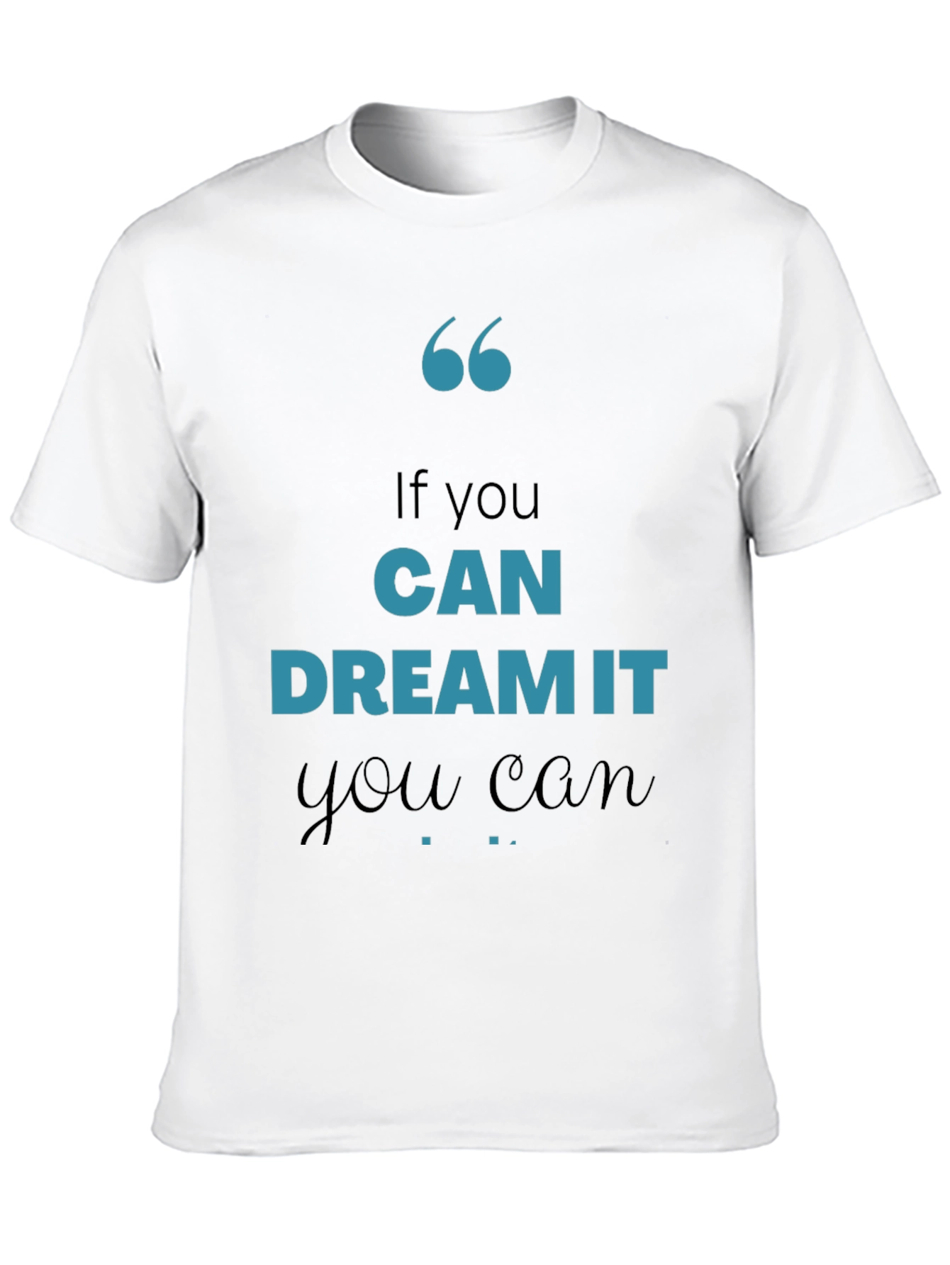Dream It Black Graphic Tee