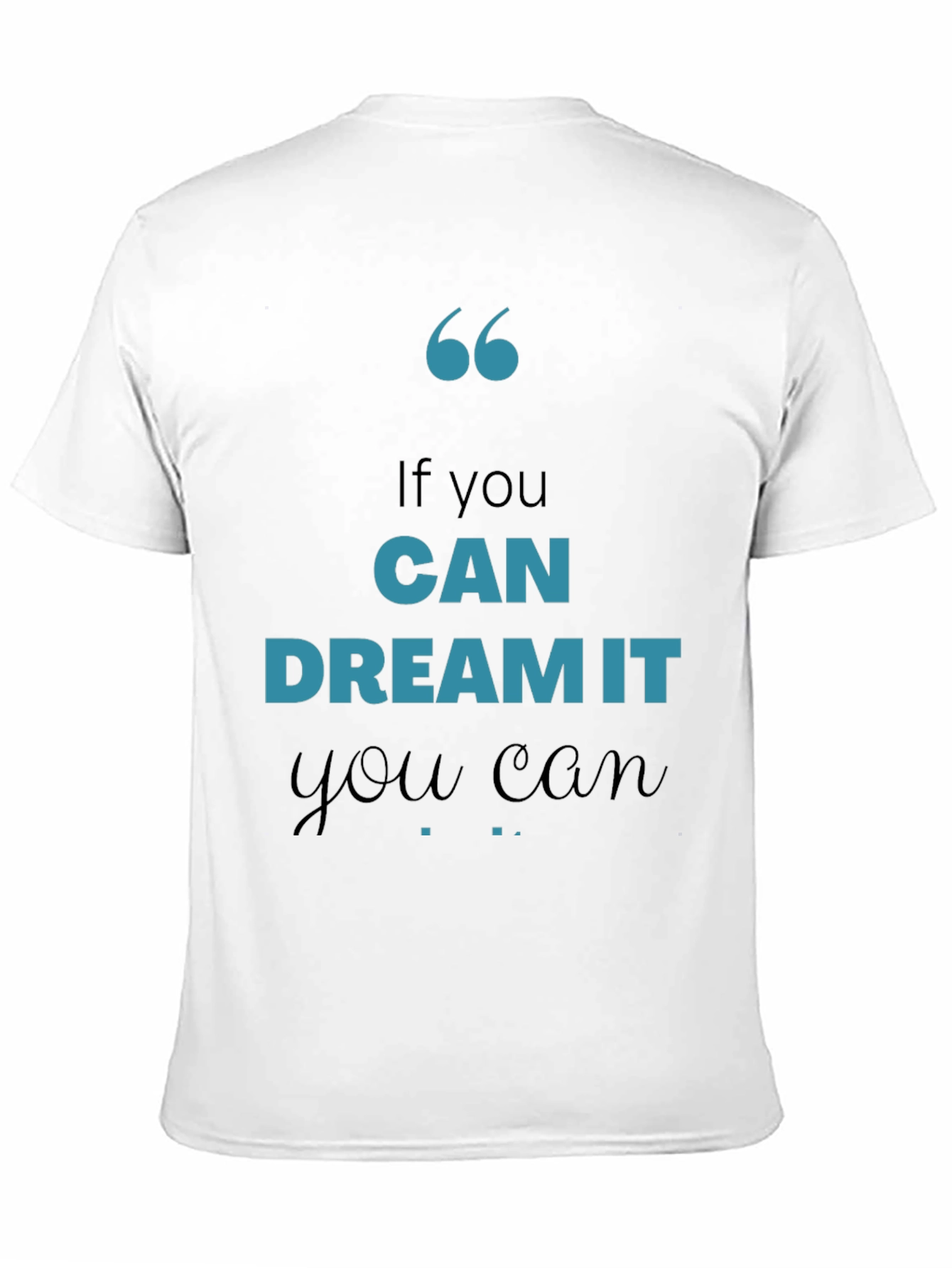 Dream It Black Graphic Tee