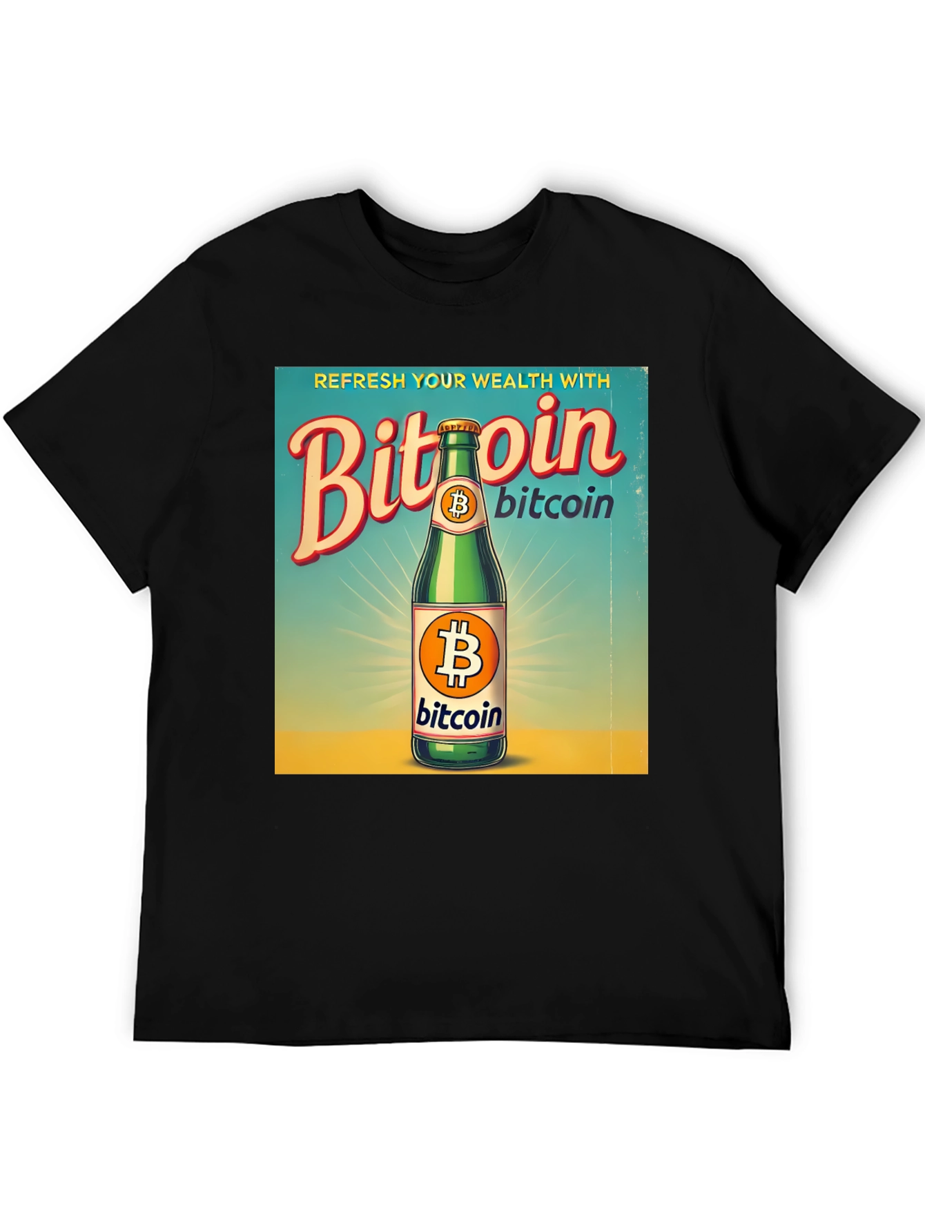 Bitcoin Refresh T-Shirt - Crypto Wealth Tee