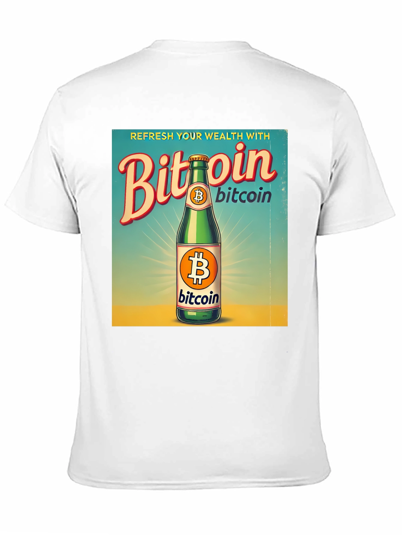 Bitcoin Refresh T-Shirt - Crypto Wealth Tee