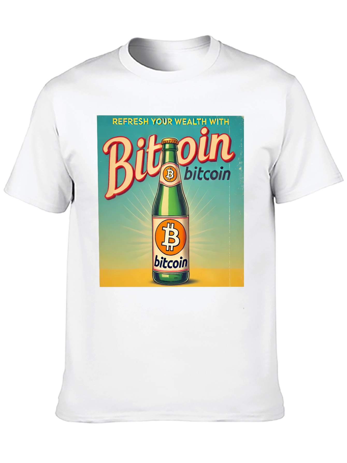 Bitcoin Refresh T-Shirt - Crypto Wealth Tee
