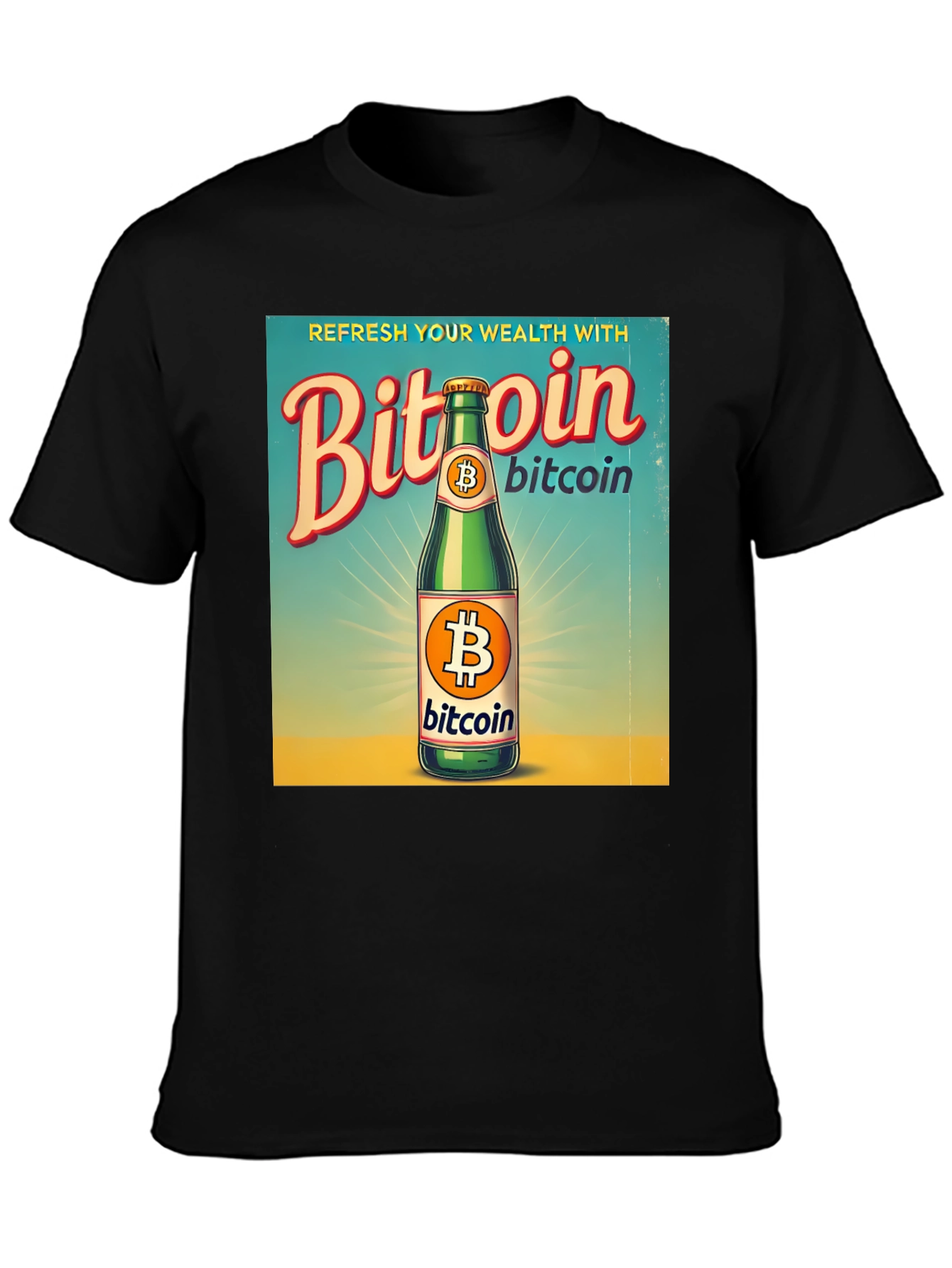 Bitcoin Refresh T-Shirt - Crypto Wealth Tee