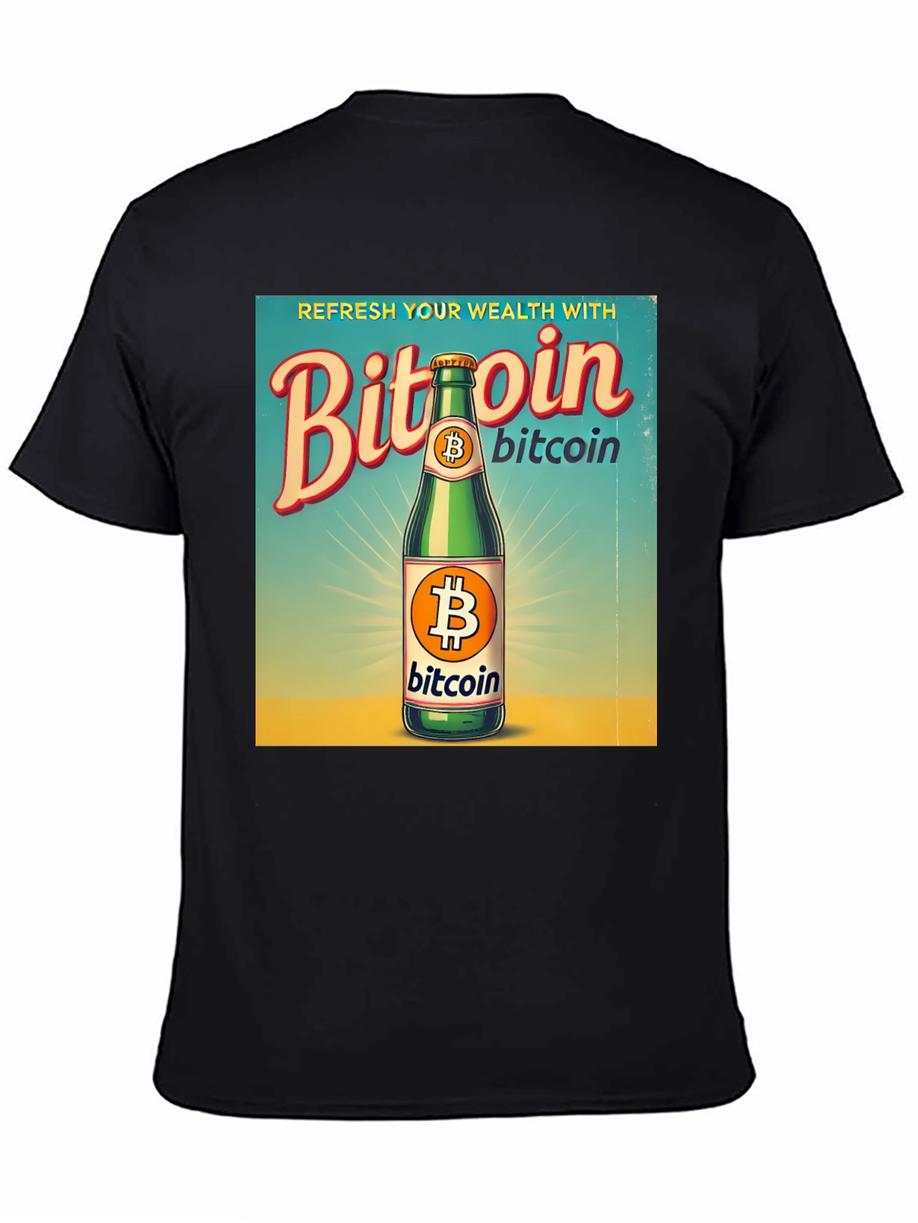 Bitcoin Refresh T-Shirt - Crypto Wealth Tee