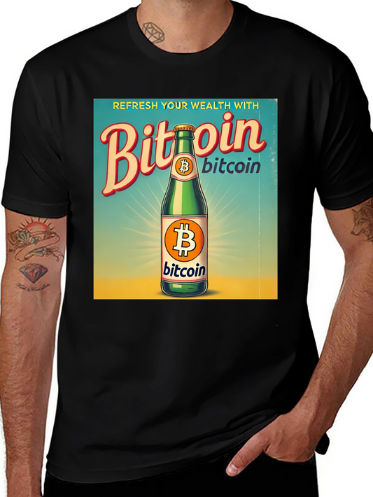 Bitcoin Refresh T-Shirt - Crypto Wealth Tee