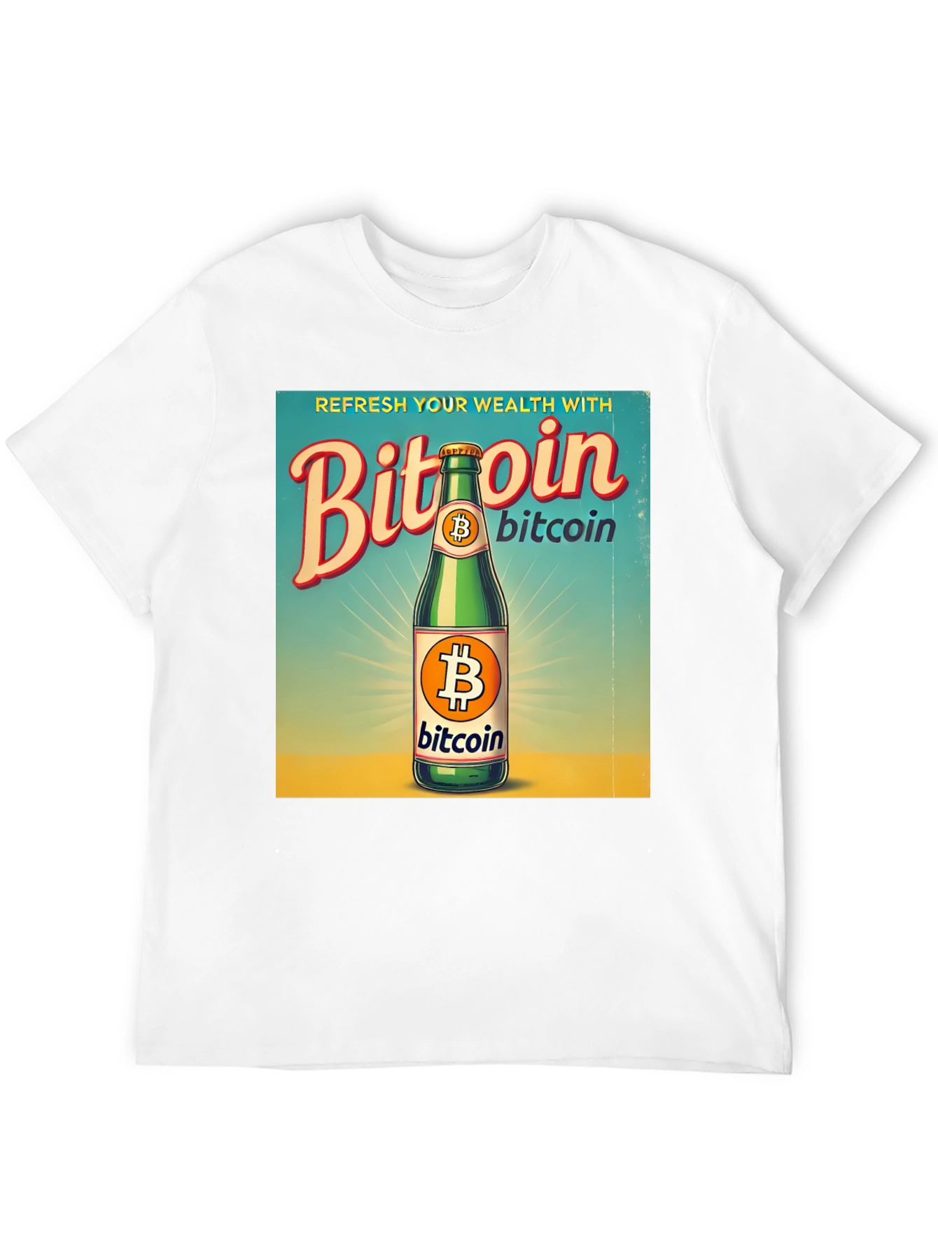 Bitcoin Refresh T-Shirt - Crypto Wealth Tee