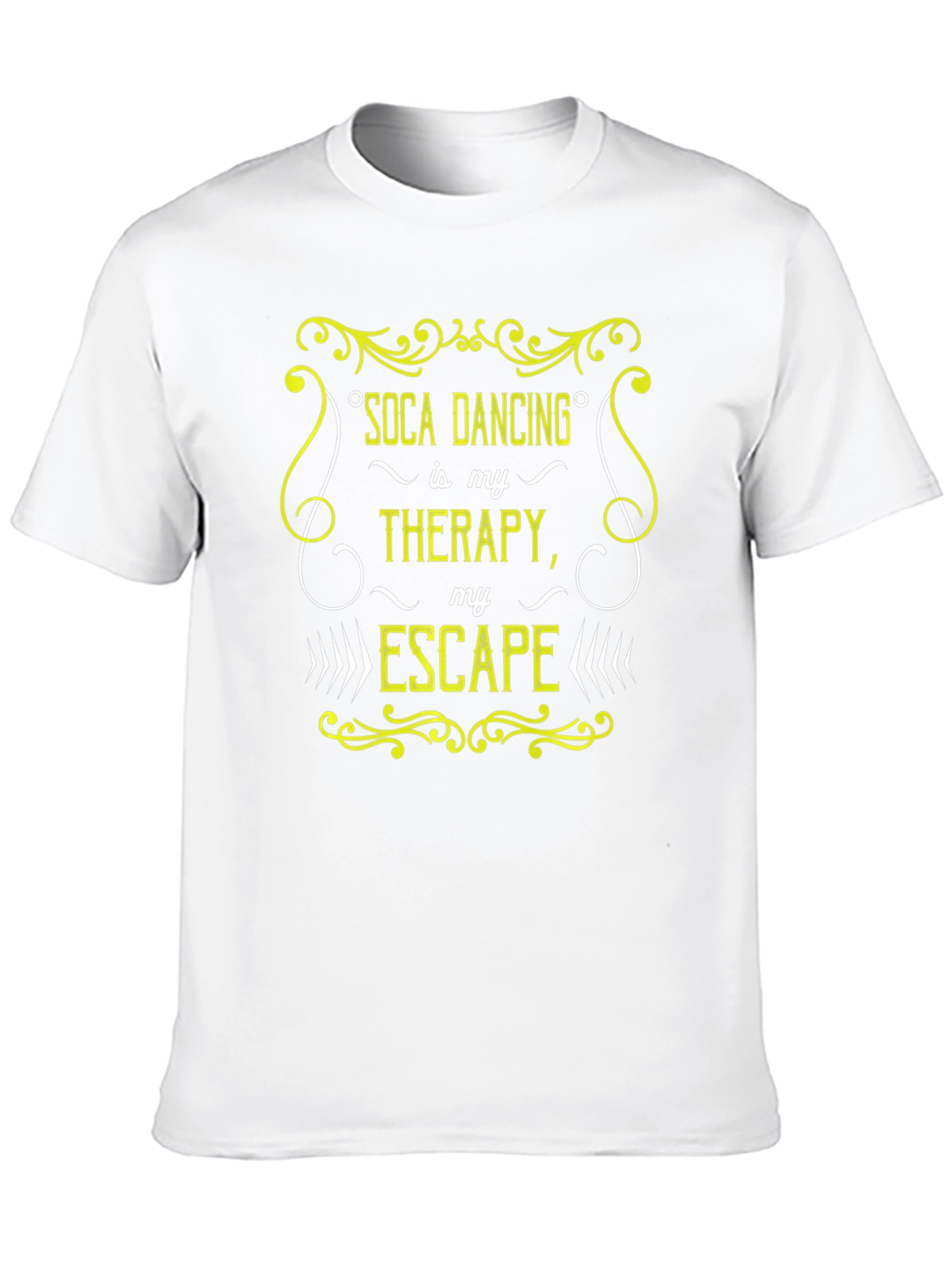 Soca Dancing Therapy Black T-Shirt