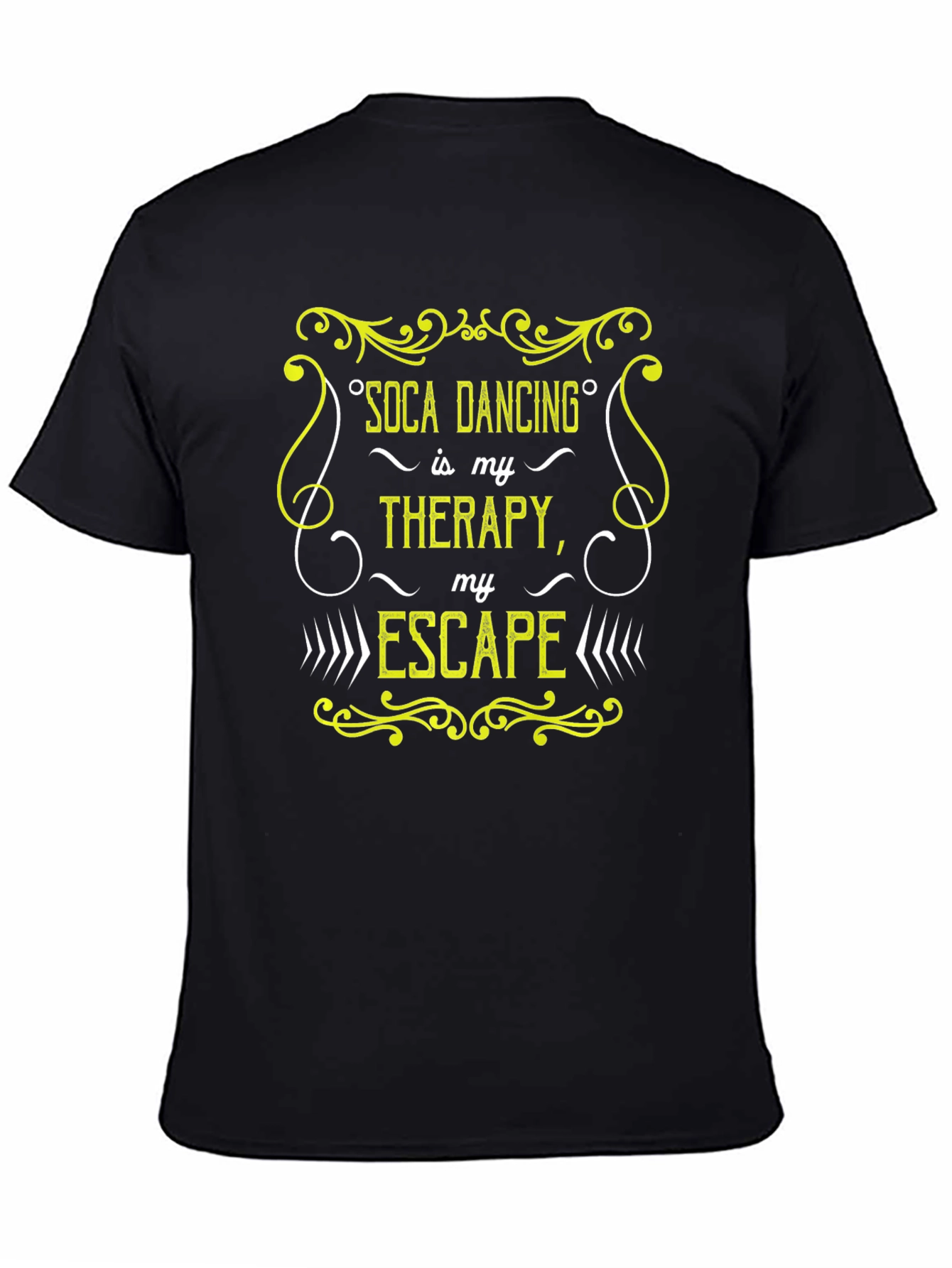 Soca Dancing Therapy Black T-Shirt