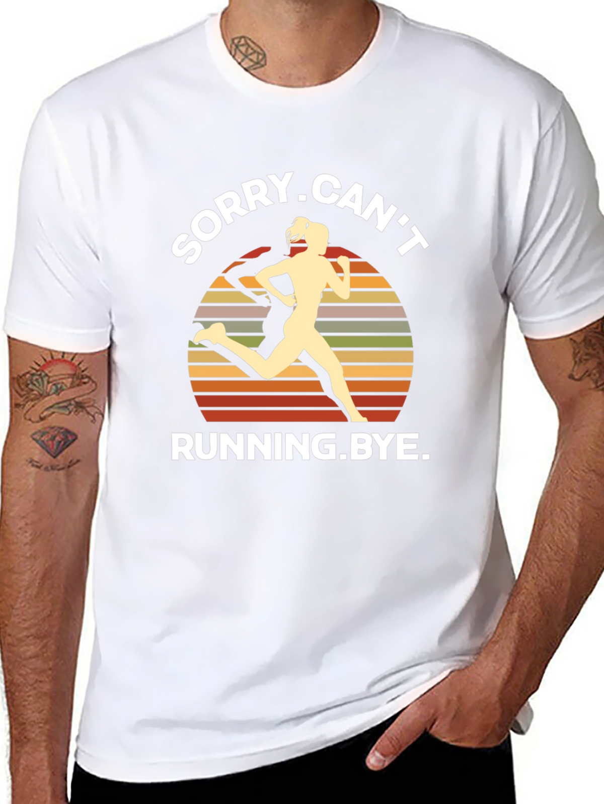 Sorry Cant Running Bye T-Shirt