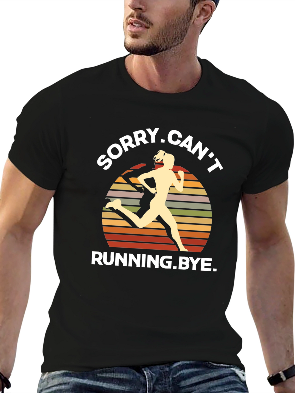 Sorry Cant Running Bye T-Shirt