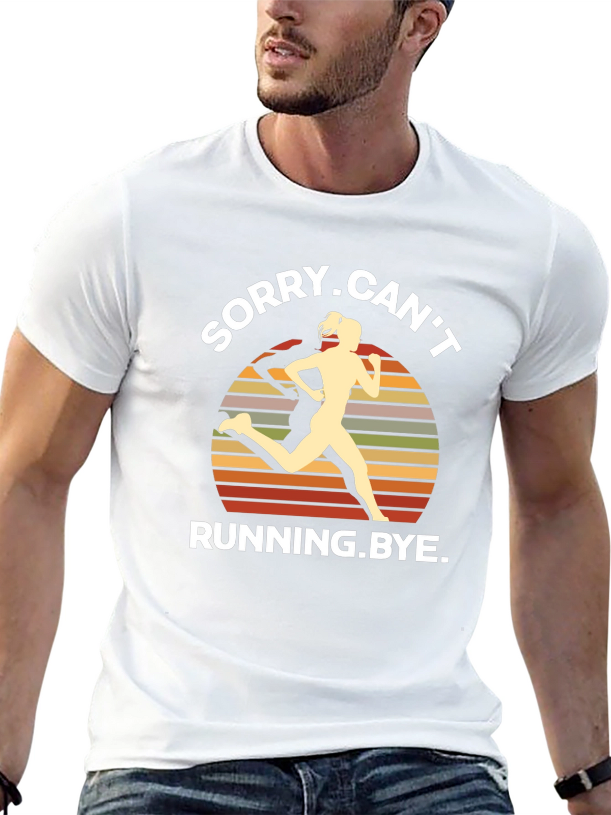 Sorry Cant Running Bye T-Shirt