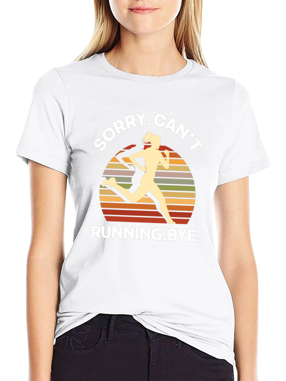 Sorry Cant Running Bye T-Shirt