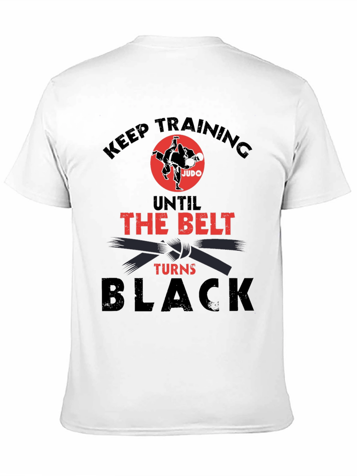 Judo Training Black T-Shirt