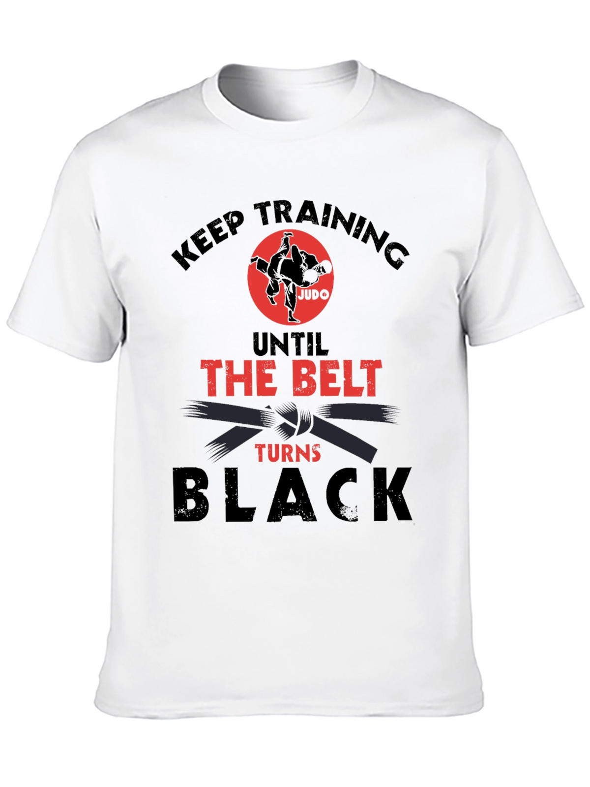 Judo Training Black T-Shirt