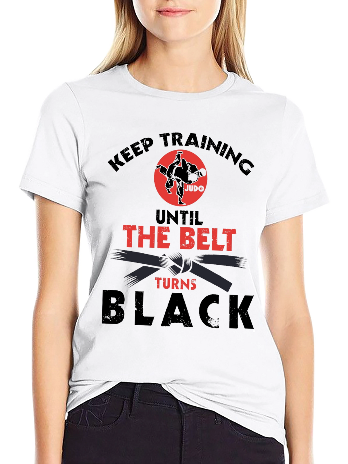 Judo Training Black T-Shirt