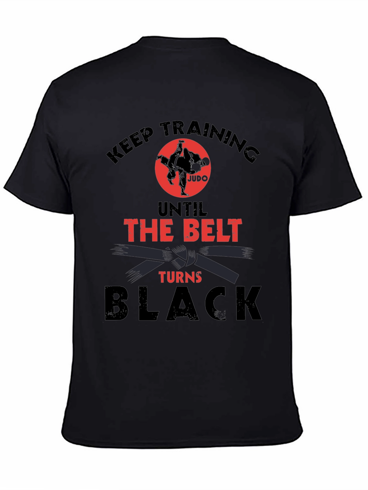 Judo Training Black T-Shirt
